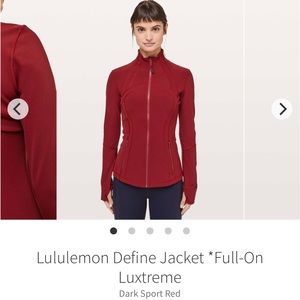 Lululemon define jacket